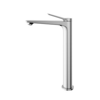 Смеситель для накладной раковины без донного клапана BelBagno UNIQUE-LMC-CRM-W0